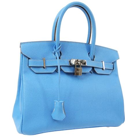 hermes birkin baby blue|Hermes blue glacier.